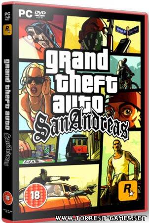 GTA San Andreas 2005 (RUS/ENG) [Оригинал 2 CD] + Multiplayer